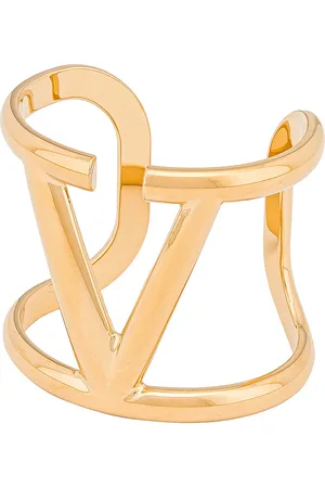 VALENTINO GARAVANI VLogo Cuff in - Metallic Gold. Size L (also in M).