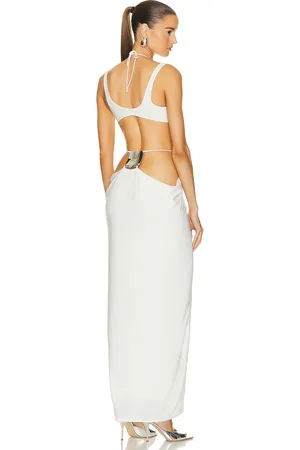 Grace Square Lower Back Plate Pillar Drape Skirt in - . Size L/XL (also in ).