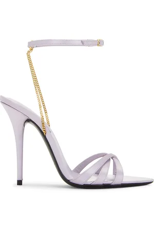 Saint Laurent Ankle Strap Sandal in - Lavender. Size 36 (also in 38, 39.5, 41).