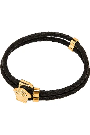 VERSACE Bracelet in - Black. Size all.