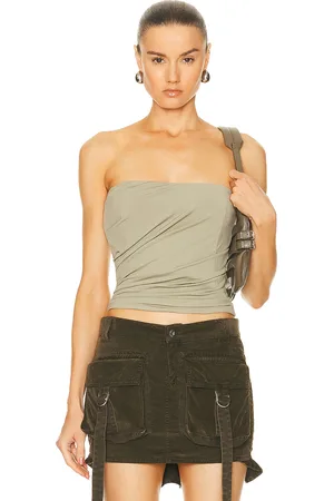 Miaou Alisha Corset Top in - Sage. Size XL (also in ).
