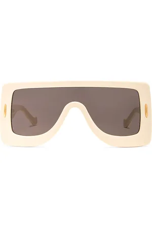 Loewe Square Sunglasses in - Ivory. Size all.