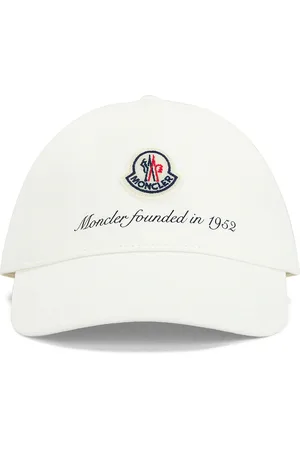 Moncler Baseball Cap in - White. Size all.