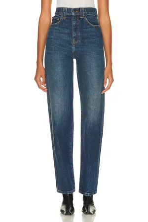 Khaite Albi Straight Leg in - Blue. Size 31 (also in ).