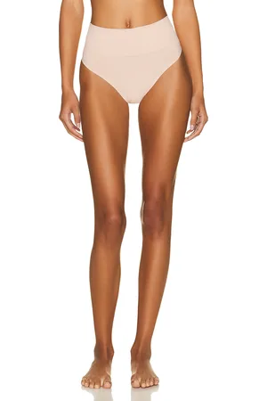 Wolford 40gg Seamless High Waist Thong in - Nude. Size L (also in ).
