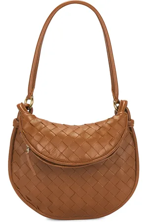 Bottega Veneta Small Gemelli Bag in - Cognac. Size all.