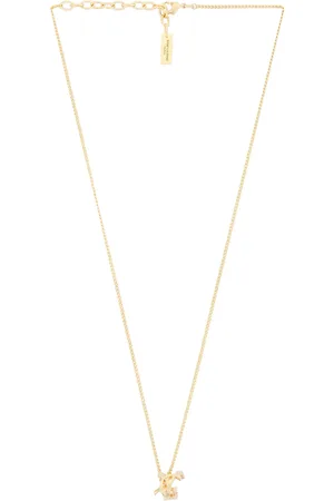 Saint Laurent YSL Necklace in - Metallic . Size all.