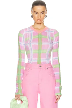 Marni V Neck Sweater in - Pink. Size 40 (also in 44).