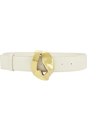 Bottega Veneta Abstract Belt in - White. Size 65 (also in 80).