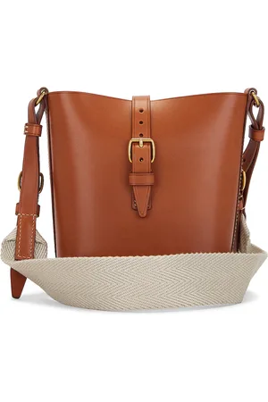 Saint Laurent Mini Bucket Bag in - Brown. Size all.