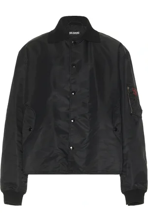 RAF SIMONS Long Sleeved Polo Bomber in - . Size 48 (also in ).