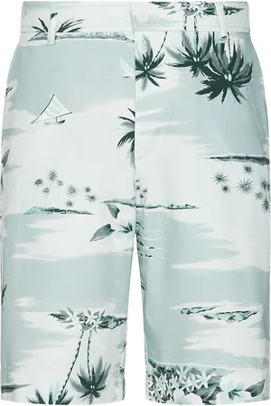 Maison Kitsuné Board Shorts in - Teal. Size 46 (also in ).