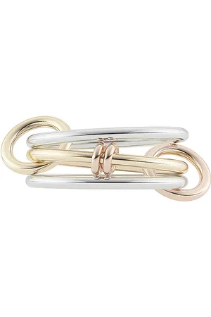 SPINELLI KILCOLLIN Acacia MX Ring in Rose Gold - Metallic Silver. Size 5 (also in 5 1/4).