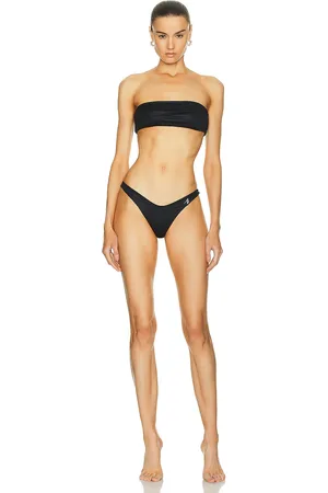 The Attico Wet Effect Bikini Set in - . Size XS (also in ).
