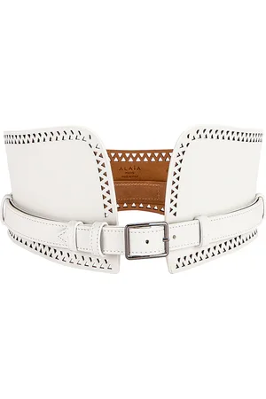 Alaïa Vienne Belt in - White. Size 85 (also in ).