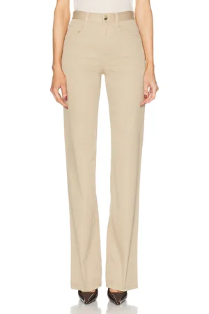 Saint Laurent Straight Leg Pant in - Tan. Size 25 (also in 29, 26, 27, 28).