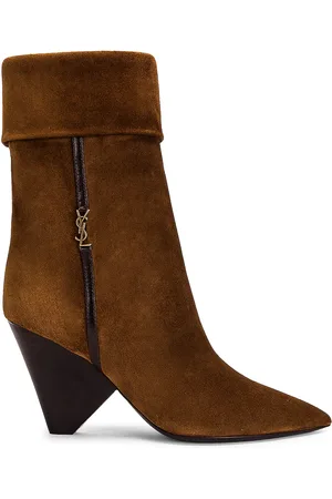 Saint Laurent Niki Booties in - Brown. Size 35.5 (also in ).