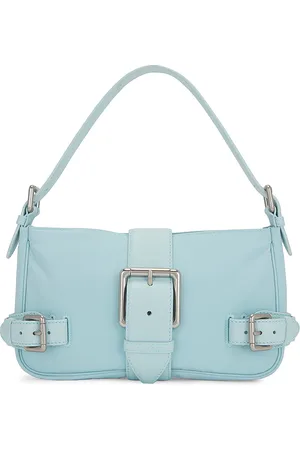 Bottega Veneta Mini Shoulder Bag in - Baby Blue. Size all.