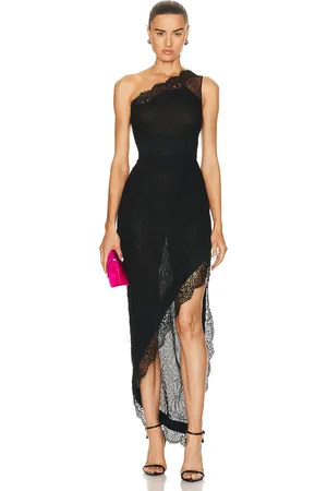 Tom Ford Intertwining Rose Chantilly One Shoulder Evening Dress in - . Size 36 (also in ).