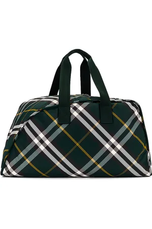Burberry Duffle Bag in - Dark Green. Size all.