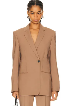 Helmut Lang Single Double Blazer in - Brown. Size 8 (also in ).