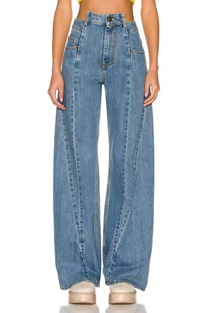 Maison Margiela 5 Pocket Wide Leg Jean in - -Medium. Size 36 (also in 38, 40, 42).