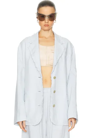 Acne Studios Jimoni Baggy Blazer in - Blue. Size 42 (also in ).