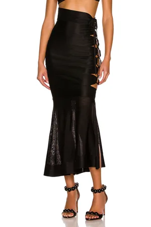 Alaïa Edition 1986 Long Skirt in - Black. Size 42 (also in ).