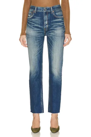 Saint Laurent Hailey Jean in - Denim-Medium. Size 27 (also in 28).