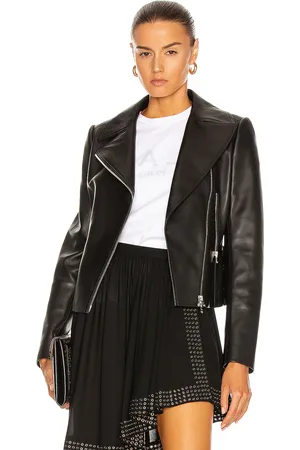 Alaïa Edition 2003 Leather Biker Jacket in - Black. Size 40 (also in ).