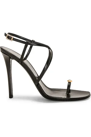Saint Laurent Date Sandal in - Black. Size 36 (also in 37.5, 39).