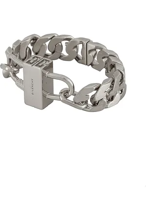 Givenchy G Chain Lock Bracelet in - Metallic Silver. Size 1 (also in 3).