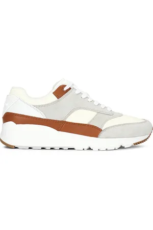 Saint Laurent Bump Low Top Sneaker in Gris Cuoio Off White & Blanc - White. Size 36.5 (also in 42, 39, 39.5, 40, 37, 37.5, 38.5).