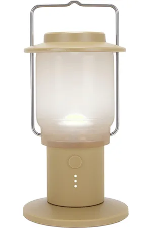 Snow Peak Home & Camp Lantern in - Tan. Size all.