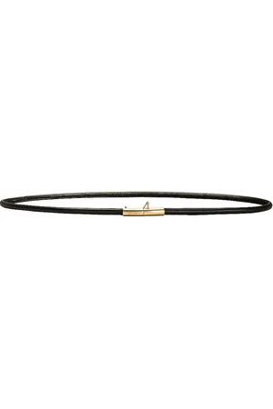 Saint Laurent Fine Cintura Belt in - Black. Size 80 (also in 90).
