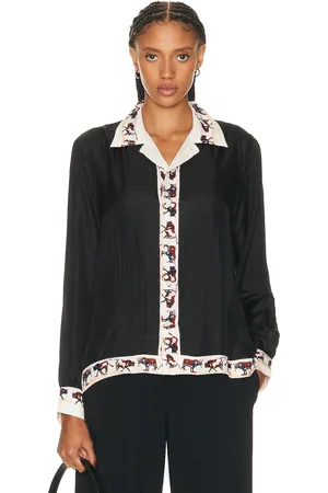 BODE Taureau Long Sleeve Shirt in - . Size L (also in ).