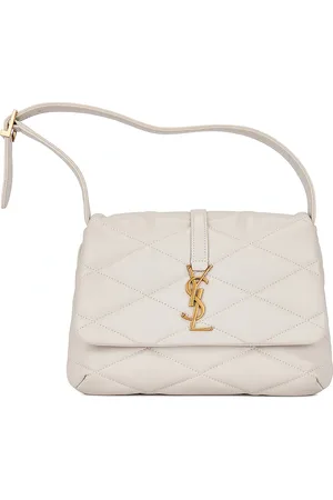 Saint Laurent Le 5 A 7 Matelasse Shoulder Bag in - Cream. Size all.