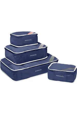 Paravel Packing Cube Quad Case in - Blue. Size all.