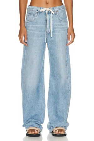 Citizens of Humanity Brynn Drawstring Trouser in - Denim-Light. Size 24 (also in 25, 26, 27, 28, 29, 30, 31, 32, 33, 34).