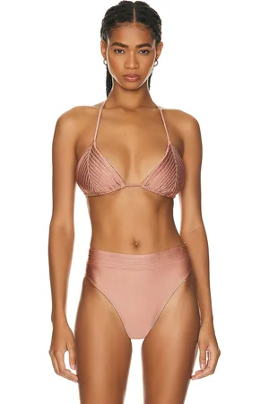 Shani Lydia Bikini Top in - Pink. Size XS (also in ).
