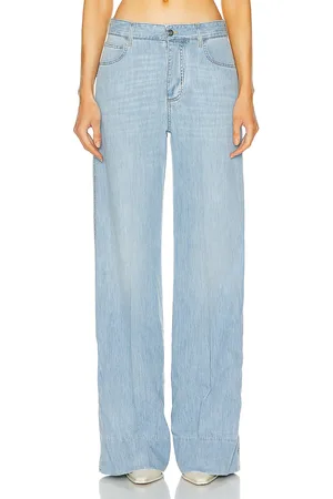 Bottega Veneta Bleached Wide Leg in - Denim-Light. Size 34 (also in ).