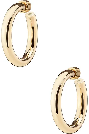 Jennifer Fisher Natasha Mini Hoop Earrings in - Metallic Gold. Size all.