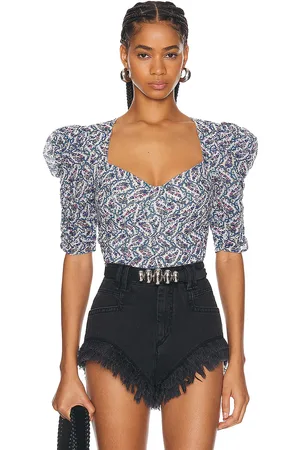 Isabel Marant Galaor Top in - Cream. Size 42 (also in ).
