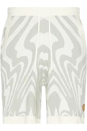 HONOR THE GIFT A-Spring Dazed Knit Short in - Cream. Size XL/1X (also in ).