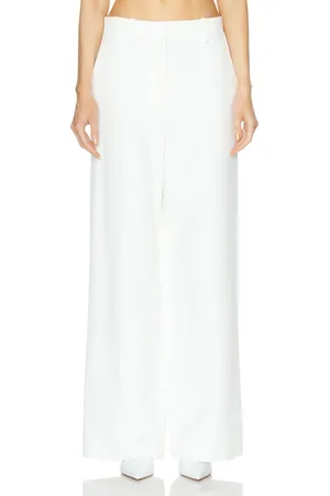 Khaite Bacall Pant in - White. Size 0 (also in ).