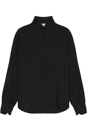 Saint Laurent Chemise Col Chemine in - Black. Size 38 (also in 40).