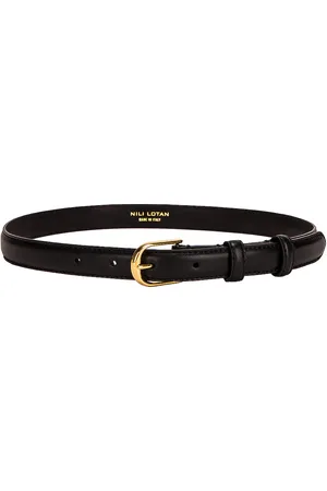 NILI LOTAN Jane Belt in - Black. Size 65 (also in 70, 80).