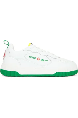 Casablanca Tennis Court Sneaker in - White. Size 10 (also in 10.5, 8.5, 9, 9.5).