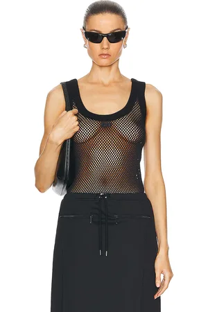 OFF-WHITE Net Tank Top in - . Size 36 (also in ).