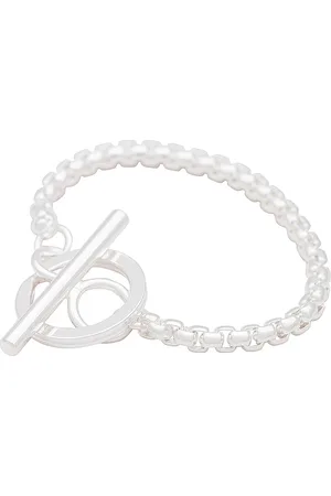 Martine Ali Coated Oda Baby Boxer Bracelet in - Metallic . Size 7.5in (also in 8.5in).
